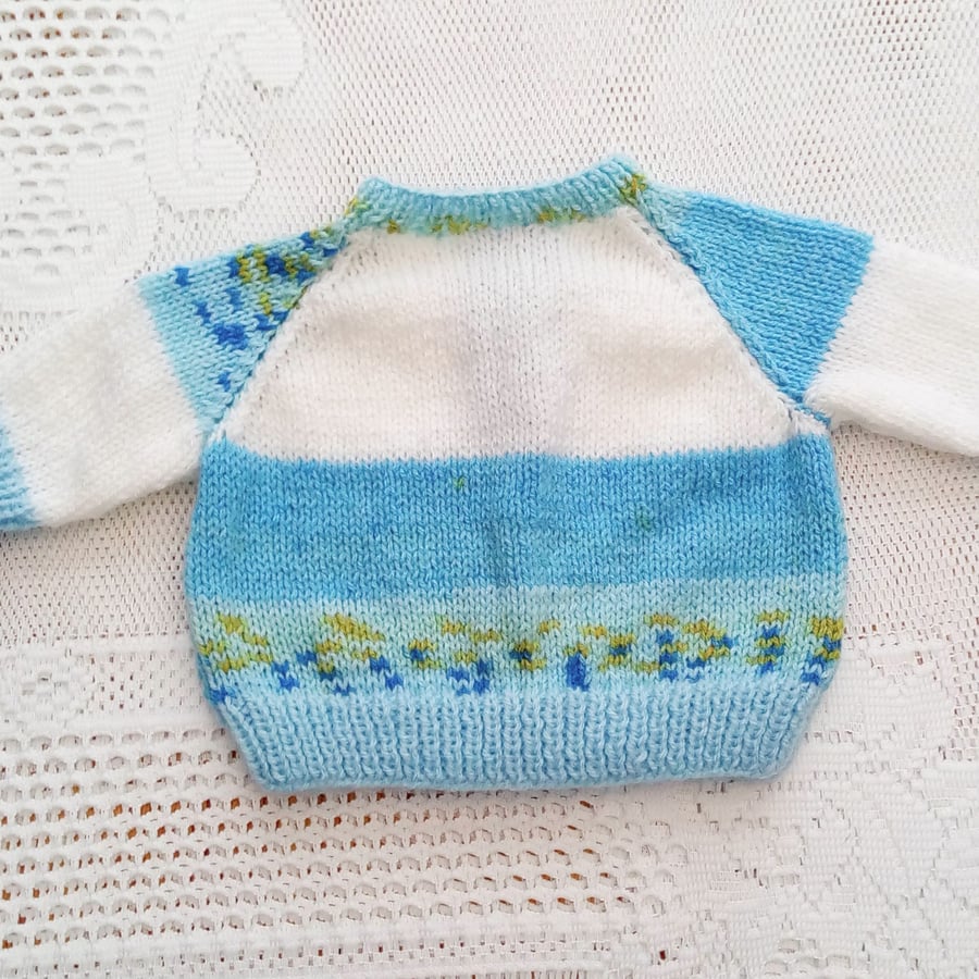 Hand Knitted Jumper for Babies and Children, Baby Shower Gift, Baby Clothes