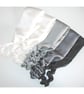 Headband Black Satin Hairband Elasticated - Image 9