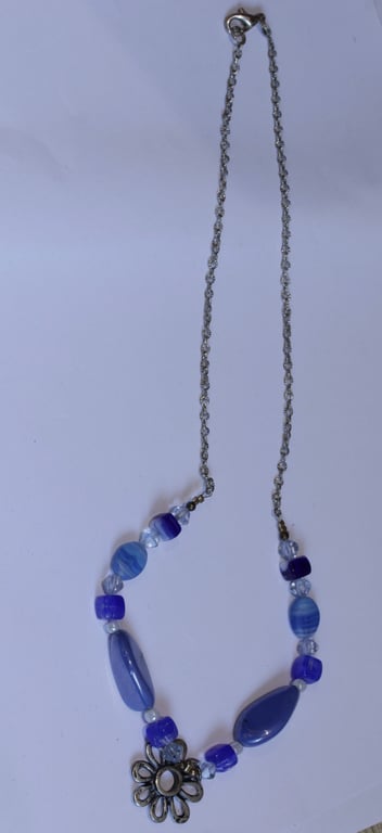 Handcrafted Ocean inspired Beaded Necklace