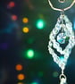 Suncatcher beautiful handmade textured wire work and sparkly beads - Image 5