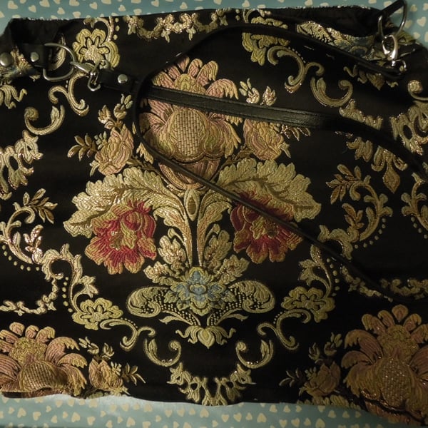 Baroque print Skirt Bag