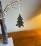 Porcelain Christmas Tree Keepsake - Image 1
