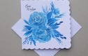 original hand painted cards