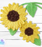 Sunflower bag charm. Sunflower keyring. Sunflower gift. Sunflowers. - Image 4
