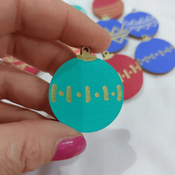 Christmas Bauble Brooch