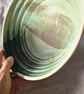 Teal Hand-Thrown StonewareBowl 59