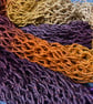 Knitted Infinity Scarf – Sunset Sparkle - Image 2