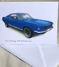 Ford Mustang GTA Fastback 1967 - Birthday, Anniversary, Retirement, Plain Cards - Image 4