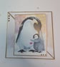 Warm Hugs at Christmas–  Handmade Penguin Easel Greeting Card - Image 5