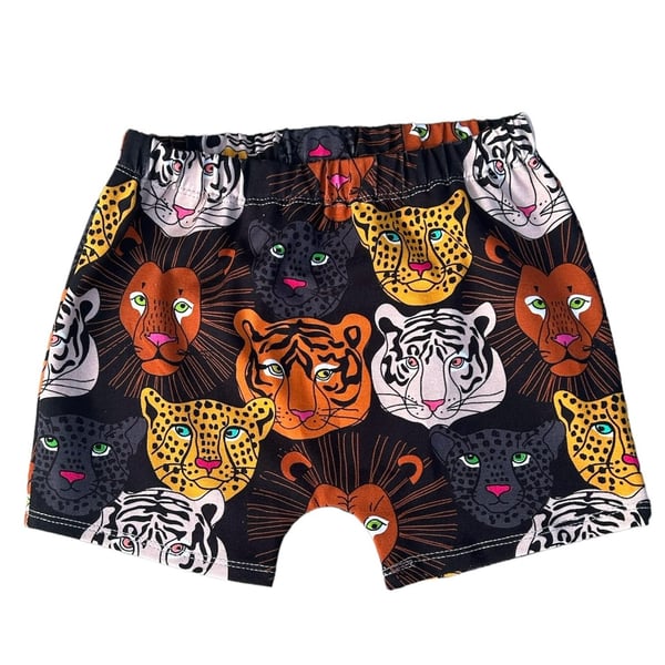 Jungle Cats kids Shorts - 3 yrs & 4 yrs