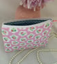 Zipped Purses, Pouch, Small Cosmetic Bag, Accessory Purse, Floral - Image 7