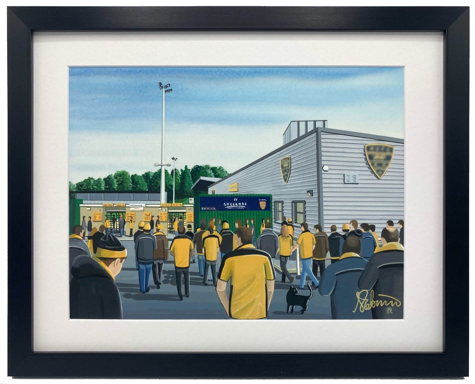 Maidstone. Framed & Unframed Fine Art Print Utd United Football Club FC Gift