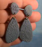 Botanical Organic Statement Earrings - Image 2