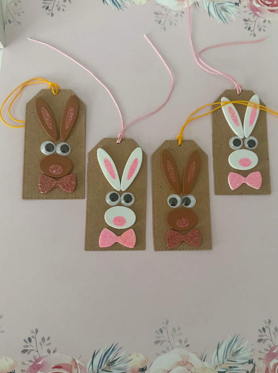 Easter Gift Tags - set of four 