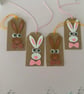 Easter Gift Tags - set of four 