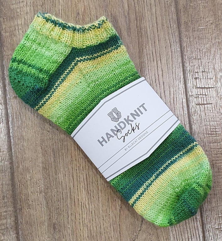 Handmade Trainer Socks 7-9