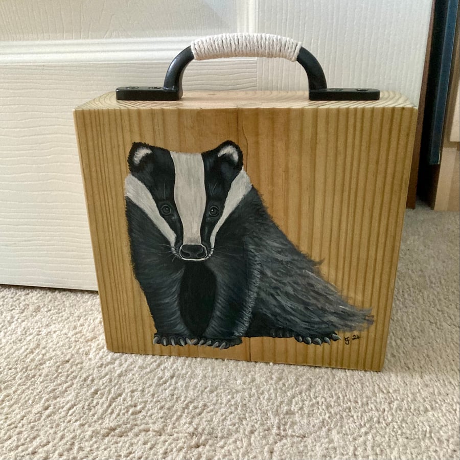 Badger doorstop home decor