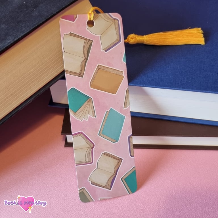 Read More Bookmark - Matte Bookmark With Tassel - Reading Accessories