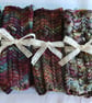 Hand Knitted Fingerless Gloves - Image 3