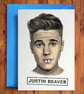 Justin Beaver - Funny Birthday Card