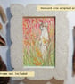 Little Weasel, small animal drawing, letterbox art gift, original art - Image 2