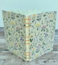 Journal Sketchbook with Floral Grass Paper Cover
