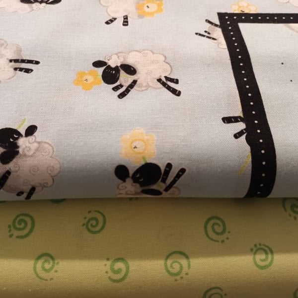 Susy Bee Lewe The Ewe Cotton Fabric