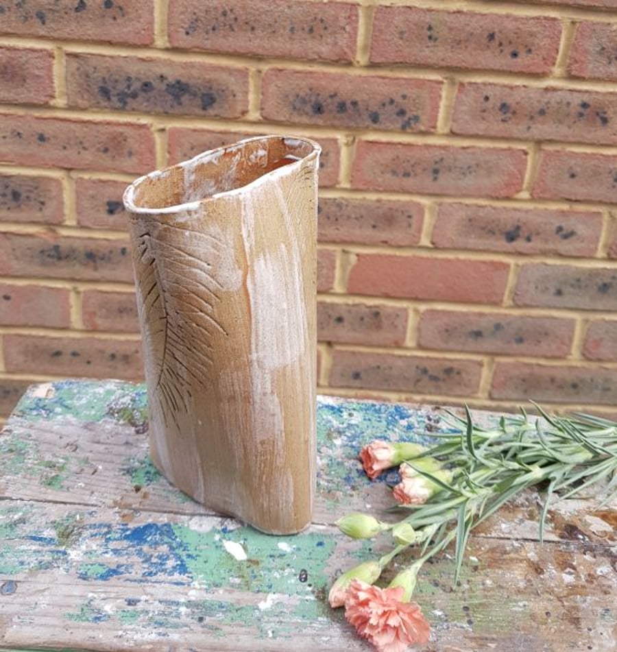 Medium Rustic Ceramic Vase