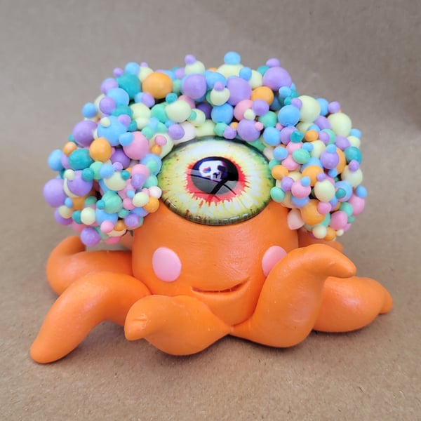 Sprinkle - brightly coloured handmade ornamental figure