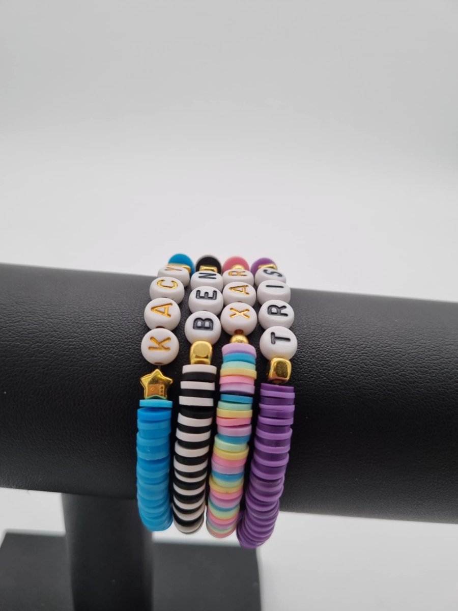 Personalised Name Beaded Bracelets