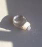 Statement  sterling silver ring with natural quartz and CZ. 925 Silver.  - Image 10