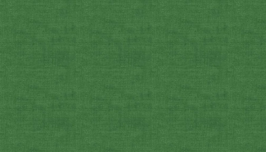 Fat Quarter Linen Texture Fabric from Makower in Grass Green