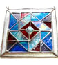 Patchwork Quilt Suncatcher Stained Glass  - Image 3