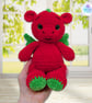 Crochet red dragon soft toy. Dragon plushie. Dragon toy. UKCA tested. - Image 5