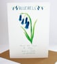 Bluebell- British wild flower card - Image 4