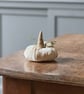 Ivory Velvet Pumpkin - Image 1