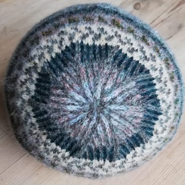 Pattern: Winter Walk in the Woods  Fair Isle Beanie