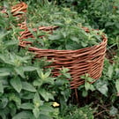 Willow Mini Raised Herb Bed Kit, Woven Willow Beginner Garden Craft Project