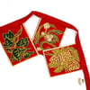 Christmas Bunting NO POSTAGE 532KF