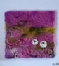 ,HIGHLAND SHEEP, handmade, original, needle felted wool picture  - Image 1