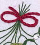 Embroidery Kit - Mistletoe Hand Embroidery Kit - Image 2