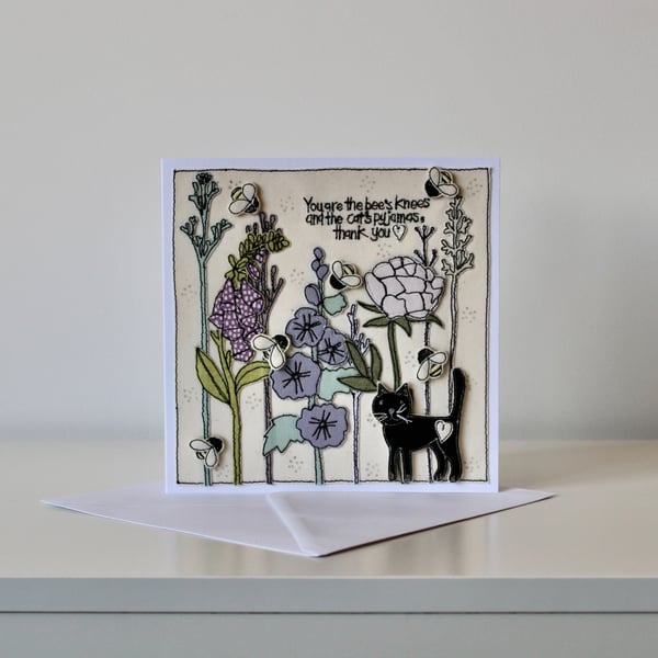  Special Order for Penny - 'Thank you' - Handmade Blank Card
