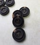 23mm 36L polyester Tortoise Shell Buttons DESIGNER - Image 6