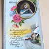 Vintage Christmas Postcard Ephemera Journal Supplies