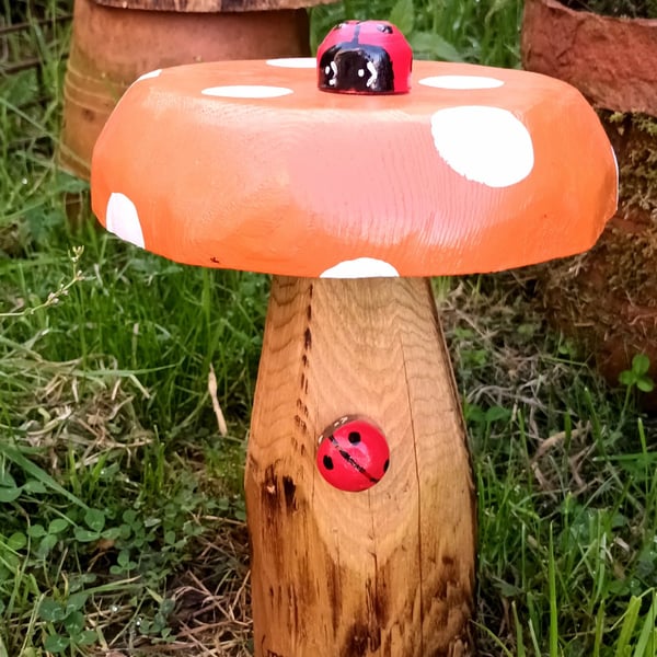 Orange Spotty Toadstool