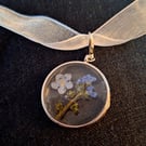 Forget- me- not bouquet charm