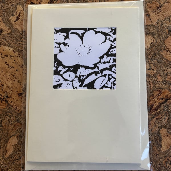 Handmade Unique Greetings Card, Eco friendly Gifts, one of a kind Art Print Card