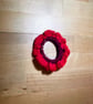 Crochet Daisy Scrunchie