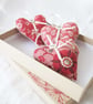 SET OF 3 LAVENDER BAGS - HEART SHAPED - Image 2