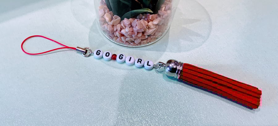 Phone Charm Lanyard - Motivational